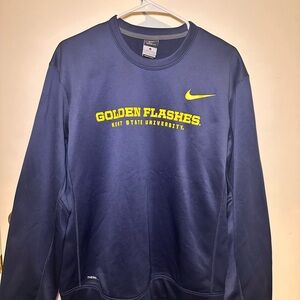 Nike Men's Therma-Fit Kent State Golden Flashes Crewneck